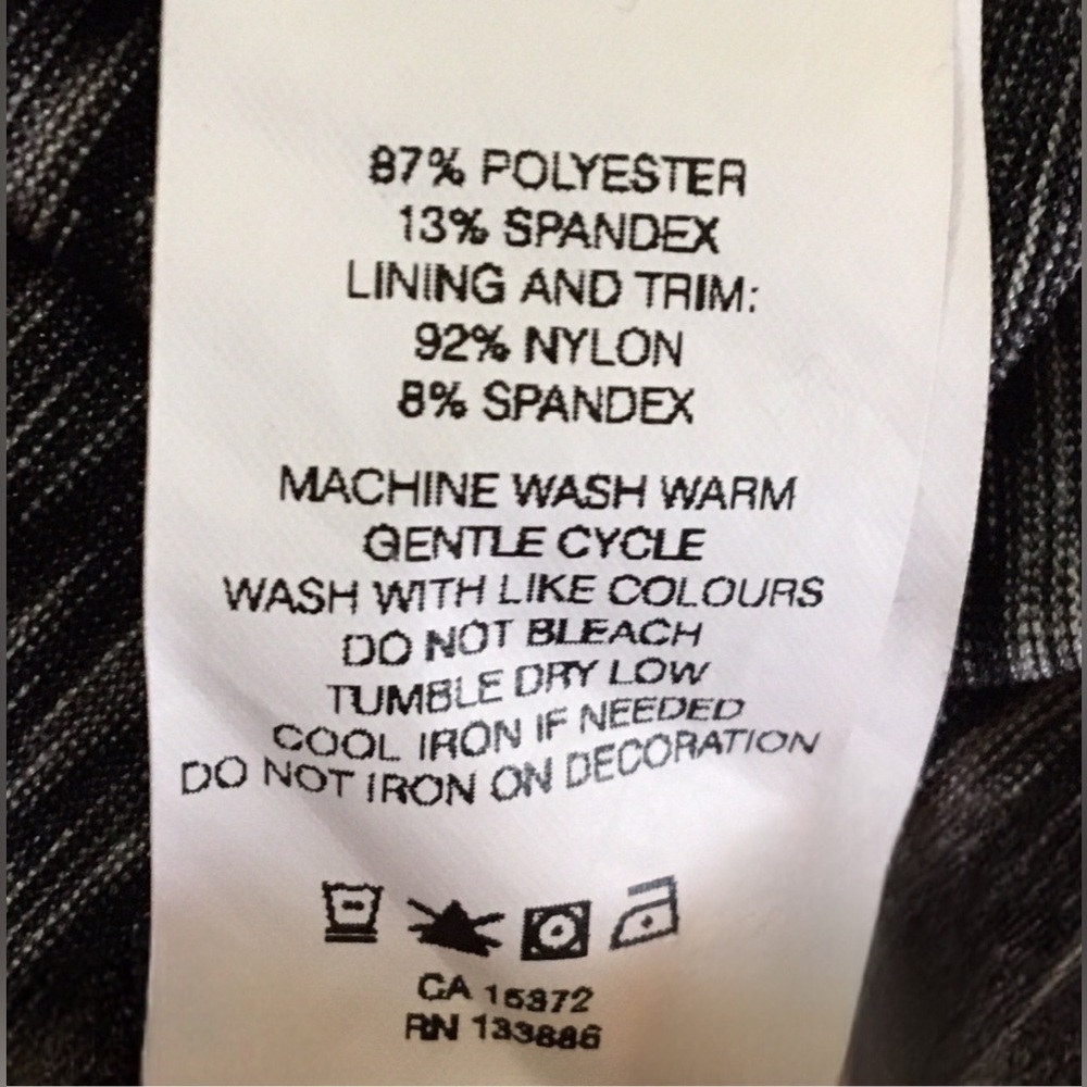 Joe Fresh Gray and Black Fitted Sleeveless Tank Top - Picture 6 of 6